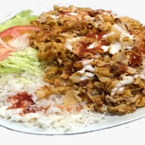 Plato Kebab/Arroz
